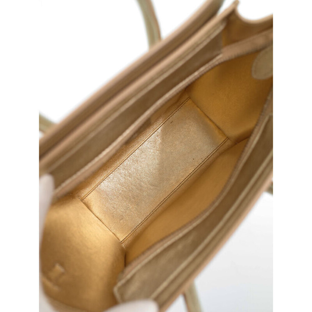 Celine Shopper Leather Shoulder Bag - Picture 3 of 9